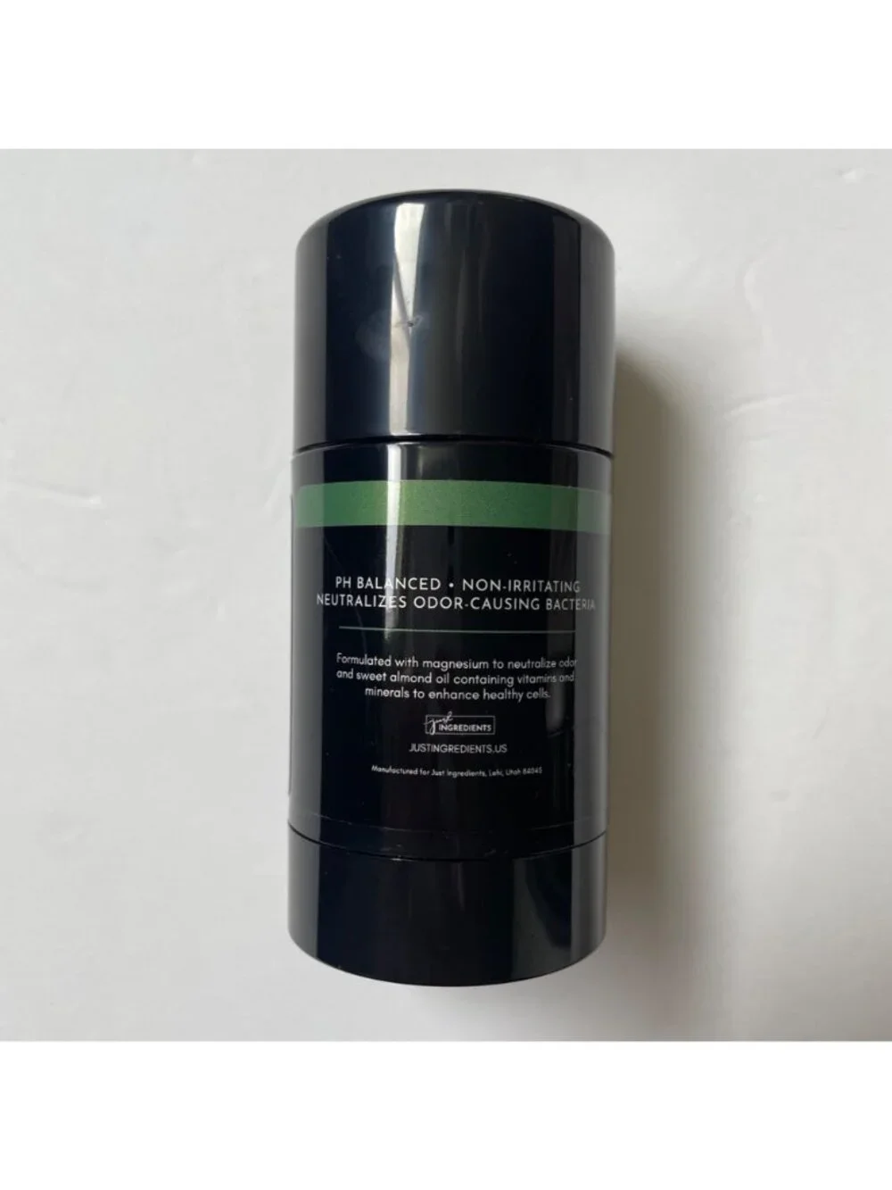 Just Ingredients Mountain Pine Magnesium Deodorant For Men